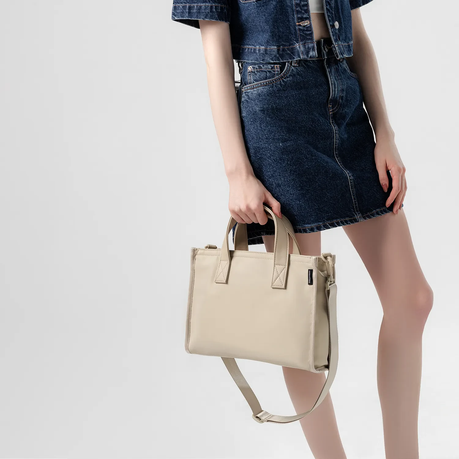 ESTELA 2 AIR M CROSSBODY BAG - OATMILK